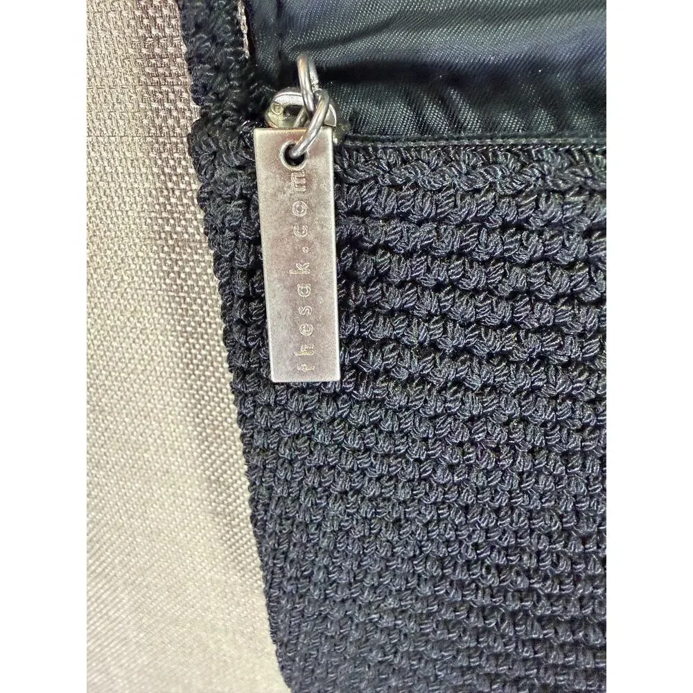Y2K The Sak Black Nylon Smartphone Crossbody Bag – Compact Travel‎ Pouch